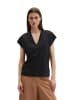 Marc O'Polo V-Neck-T-Shirt relaxed in Schwarz