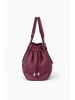 collezione alessandro Schultertasche " Bergamo " in bordeaux