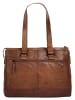 SPIKES & SPARROW Shopper in cognac