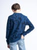 Petrol Industries Sweater mit All-over Muster Solenture in Blau