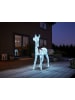 Beliani LED Deko ROXENN in Weiß/Rot - (W) 90 x (H) 110 x (L) 30 cm