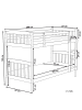Beliani Kinderbett REVIN in Blau - (W) 97 x (H) 150 x (L) 208 cm