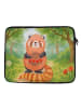 Mr. & Mrs. Panda Laptoptasche Roter Panda Design ohne Spruch in Weiß
