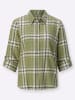 WITT WEIDEN Flanell-Bluse in schilf-kariert