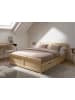 Beliani 7-tlg Doppelbett DAUPHIN in Braun