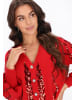 faina Women Cardigan in red
