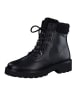 Paul Green Schnürstiefelette in Schwarz