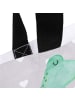 Mr. & Mrs. Panda Shopping Bag Frosch Liebe ohne Spruch in Grau Pastell
