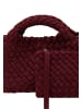 myMo at night Women 2-In-1 Tote Bag Set in Dark Red