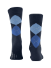 Burlington Edinburgh Socke in Marine