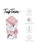 TupTam Einschlagdecke in rosa/weiß