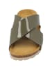 Palado Pantoletten Rianel in Khaki Lack