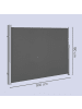 SONGMICS Seitenarmmarkise Sheld in Anthrazit - (B)500 x (H)180 x (T)1 cm