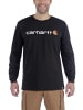 CARHARTT  T-Shirt "Core Logo 104107" in Schwarz