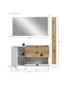 ebuy24 Garderobenmöbel Naro (3-teilig) Weiß 158 x 37 cm