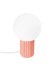 Nice Lamps Tischlampe ORBITAL 1 pink H 19 cm