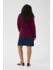 KAFFE curve Strickpullover KCniela Regular fit in Windsor Wine