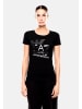 EA7 T-Shirt in schwarz
