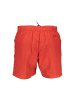 NORWAY 1963 Rot Polyamid Herren Bade Boxershorts