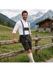 tectake Lederhose Jannis in schwarz
