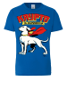 Logoshirt T-Shirts DC Comics – Krypto the Superdog in blau