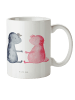 Mr. & Mrs. Panda Plastikbecher Axolotl Liebe ohne Spruch in Weiß