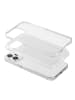Platyne Hülle für iPhone 13 Pro – 2-in-1 Silikonrahmen und Rückseite in Transparent