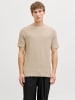 Jack & Jones Gestricktes T-Shirt in Lemon Pepper