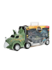 Toi-Toys WORLD OF DINOSAURS - Dinotruck mit 3 Rückzugsautos in mehrfarbig