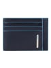 Piquadro Blue Square Kreditkartenetui RFID Leder 11,5 cm in night blue