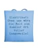 Mr. & Mrs. Panda Uni Tasche Spruch Elektriker Helden mit Spruch in Sky Blue