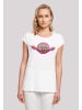 F4NT4STIC T-Shirt DC Comics Wonder Woman Rainbow Logo in weiß