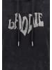 myMo ROCKS Women Hoodie in Black Stone Wash