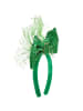tectake St. Patrick’s Day Kopfschmuck in klassischem Grün, grün