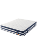 VASAGLE Taschenfederkernmatratze Mosey in Weiß - (B)160 x (H)25 x (T)200 cm