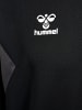 Hummel Sweatshirt Mit Kurzem Reißverschluss Hmlauthentic Half Zip Sweat in BLACK