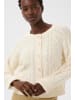 PART TWO Strickjacke ZayraPW Gerade Passform in Whisper White