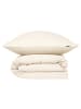 Schiesser Satin-Bettwäscheset Ella in Creme