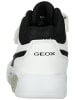 Geox Sneaker in Weiß/Schwarz