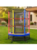 SONGMICS Kindertrampolin Saul in Bunt -(H)189 x (D)174 cm