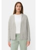 Camel Active Strickjacke mit überschnittenen Schultern in Grau