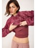 NO MATTER WHAT Sweatshirt im Bordeaux