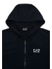 EA7 EA7 Jacke FELPA Kapuzensweatjacke in dunkelblau