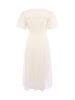 VINAJA Women Dress in Cream