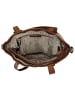 SPIKES & SPARROW Shopper echt Leder in cognac