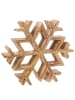 Butlers Deko-Schneeflocke SNOWFLAKE in Braun