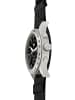 KHS Herrenuhr Platoon Solar Chronograph Stahl Schwarz