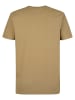 Petrol Industries T-Shirt mit Industrial-Print elliott in Braun