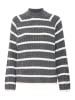b. young BYMARIANNE JUMPER - KNIT Loose fit in Dark Grey Melange Mix