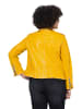 Angel of Style Lederjacke in zitrone